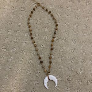 Half moon shell Necklace